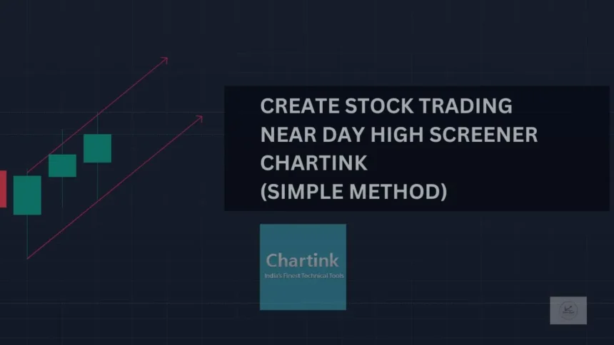 Create Stock Trading Near Day High Screener Chartink