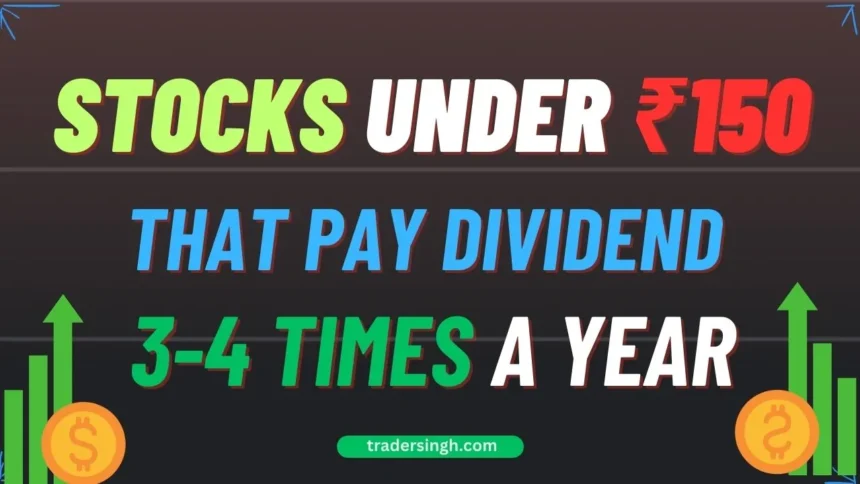 Dividend Paying Stocks Under ₹150