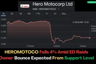 HEROMOTOCO Share Price Falls