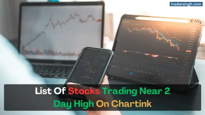 Stock Trading Near 2 Day High Chartink