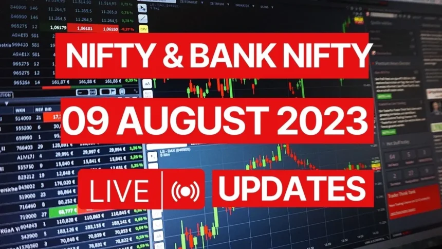 Nifty & Bank Nifty Second Half Live 🔴 09 August 2023