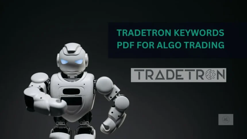 Tradetron Keywords Pdf For Algo Trading